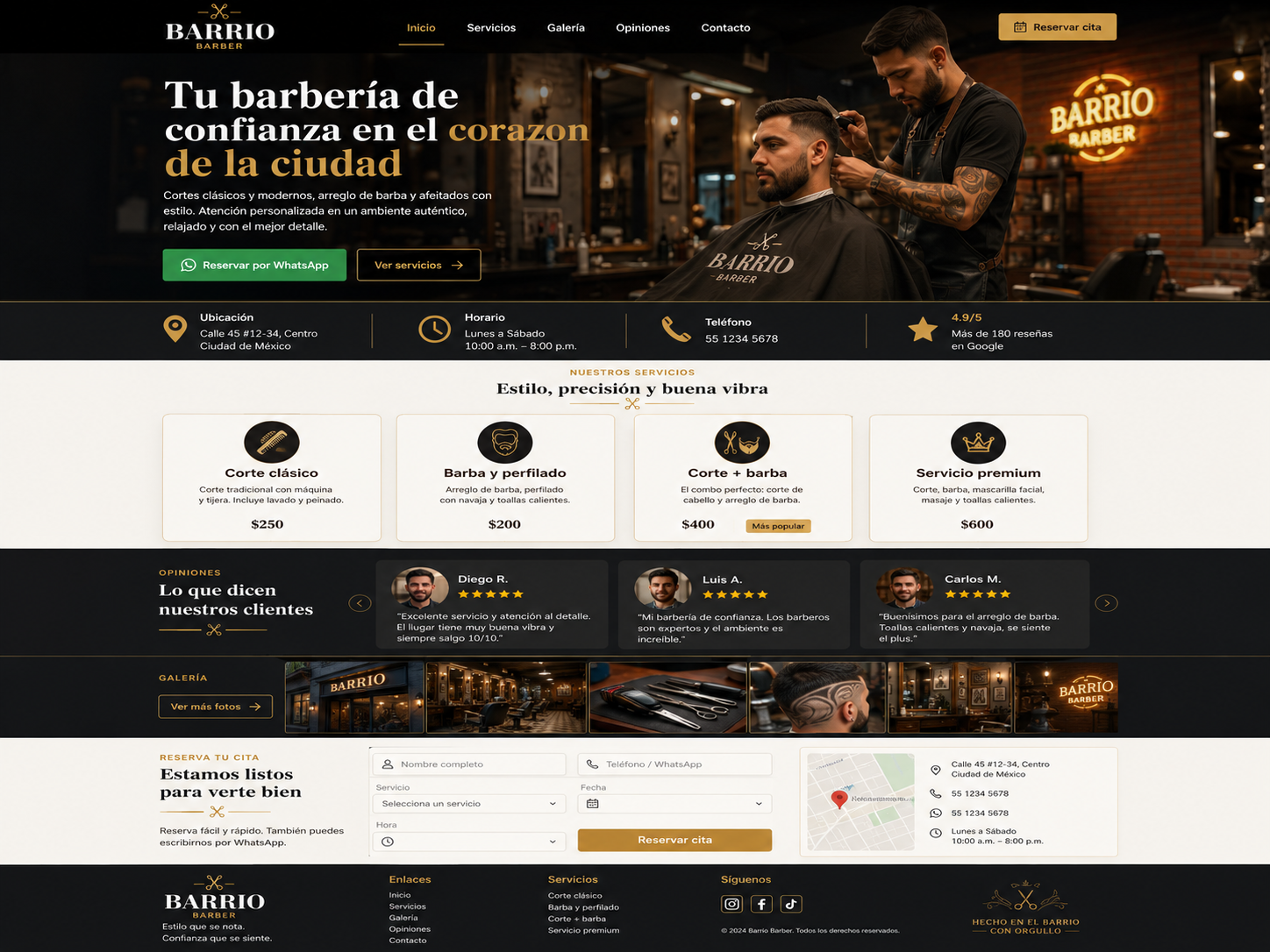 Negocios y profesionales locales